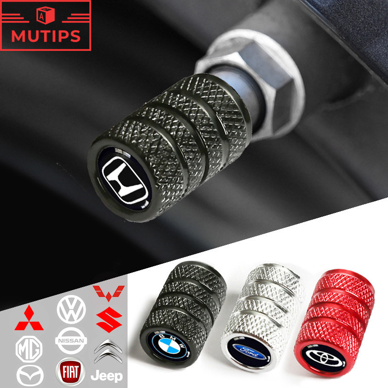 4PCS Carro Bicicleta Motocicleta Tampa Da Válvula De Pneus Do Pneu Ar Haste Anti-Pó em Oferta na Shopee