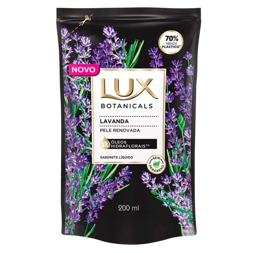 LUX SABONETE LÍQUIDO REFIL LAVANDA COM 200ML em Oferta na Shopee