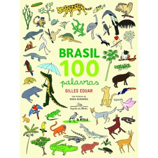 Brasil 100 palavras - Companhia das Letrinhas em Oferta na Shopee