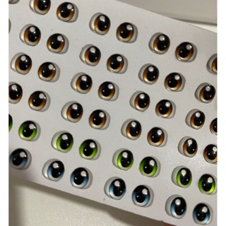 Olho Adesivo Resinado REF 140 para apliques de biscuit, eva, feltro, tecido em Oferta na Shopee