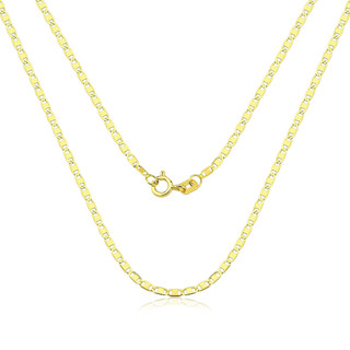 Corrente masculina piastrine 60cm 2mm ouro 18k - 750
