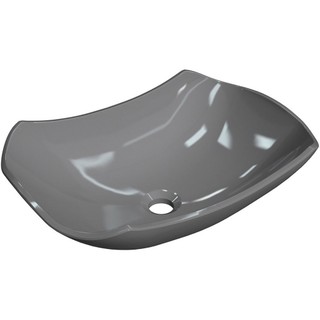 Cuba de Apoio Abaulada C01 Para Banheiro Lux L42 Cinza - Lyam Decor em Oferta na Shopee