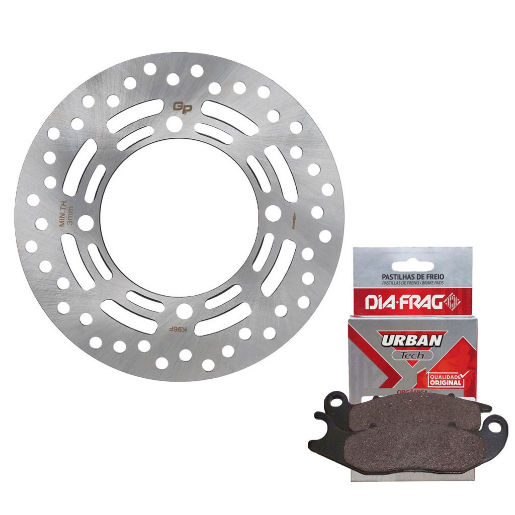 Disco de Freio Dianteiro Pcx 150 2019 A 2023 + Pastilhas Diafrag em Oferta na Shopee
