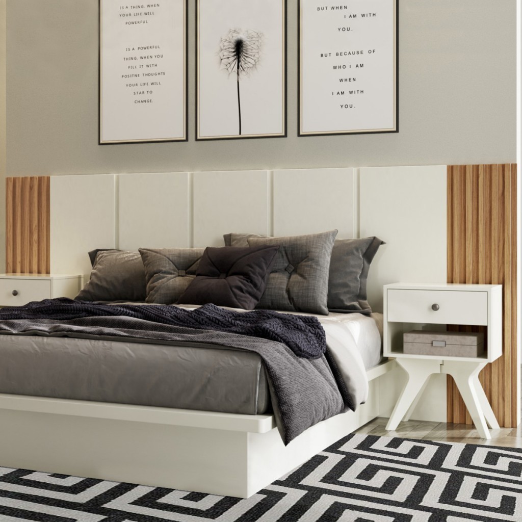 Cabeceira Casal 100%  MDF TW184 em Oferta na Shopee