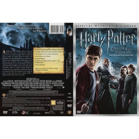 HARRY POTTER E O ENIGMA DO PRINCIPE - DVD  DUPLO editora David Yates