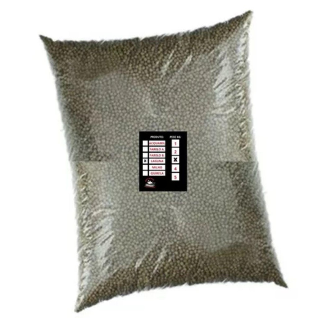 Ração Peixe Alevinos Laguna Nutripicis Socil de 2 a 3 mm 36% 10kg