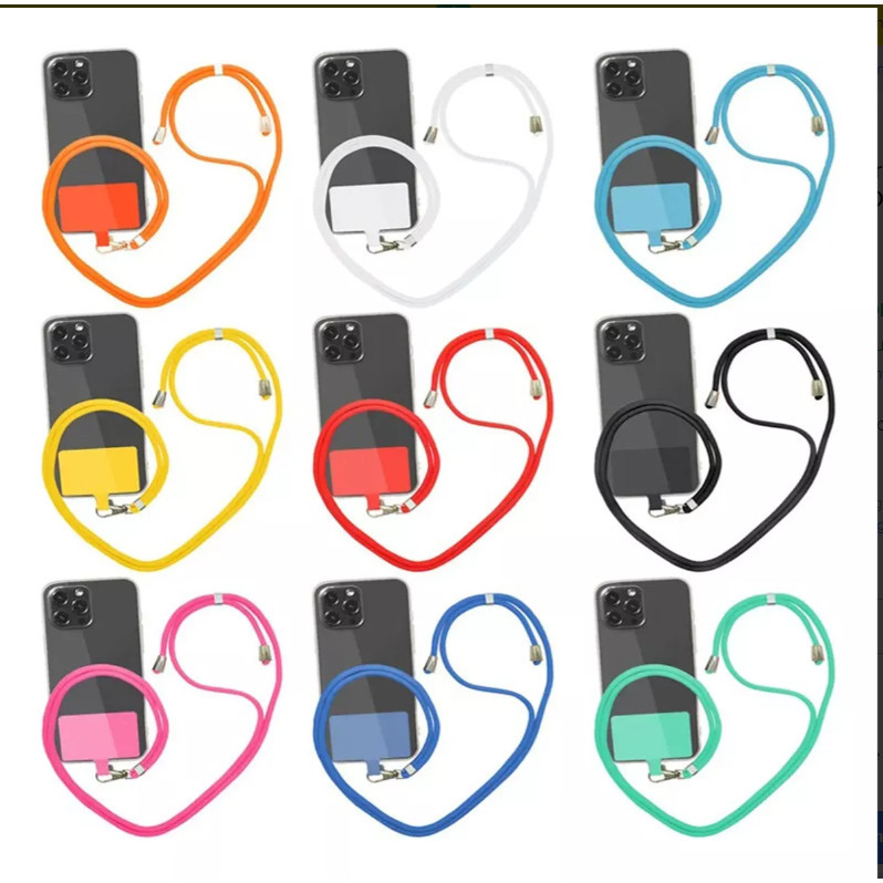 Kit 100 unidades Cordão Para Smartphone Alça De Pescoço E Pulso