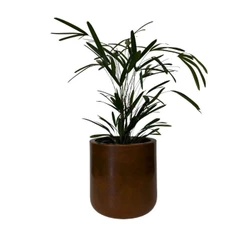 Vaso Cilindro para Plantas de Polietileno 40cm Redondo