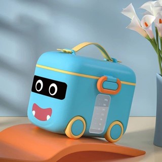 Porta Leite em Pó para bebe Infantil Com Dosador e Nivelador capacidade para 400g Livre de BPA milk em Oferta na Shopee