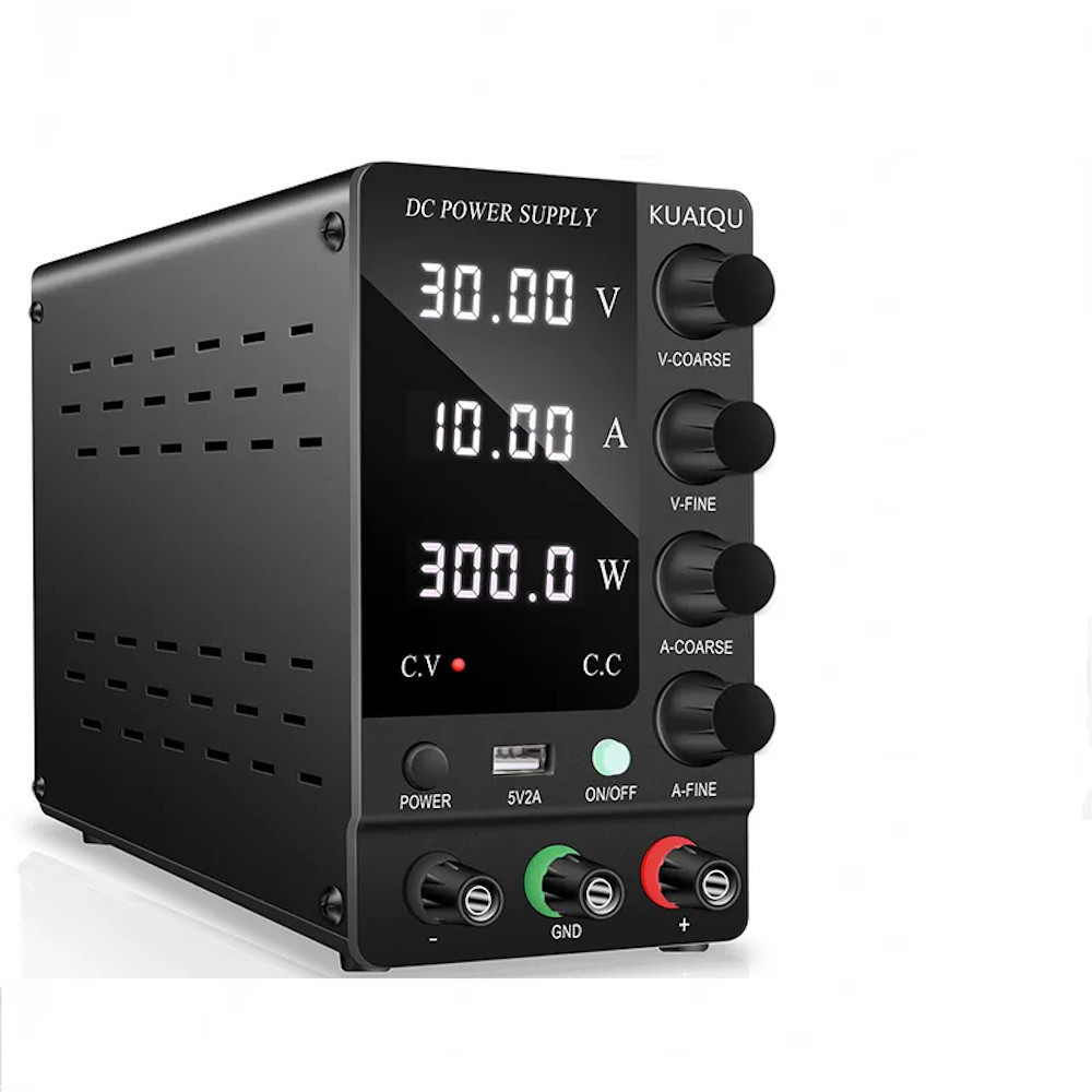 Fonte Alimentação Digital De Bancada 30v 10a Regulável USB