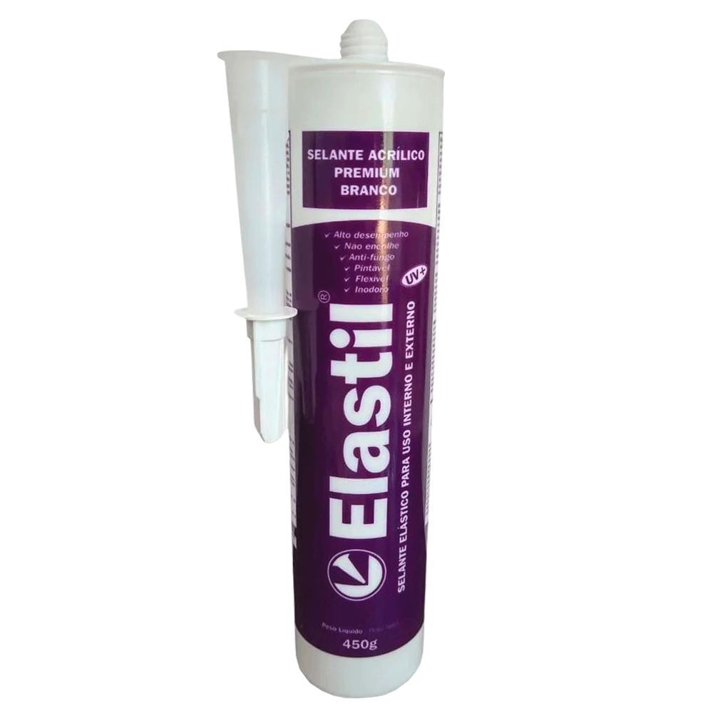 Rejunte Acrílico Elastil 450g - Home & Living
