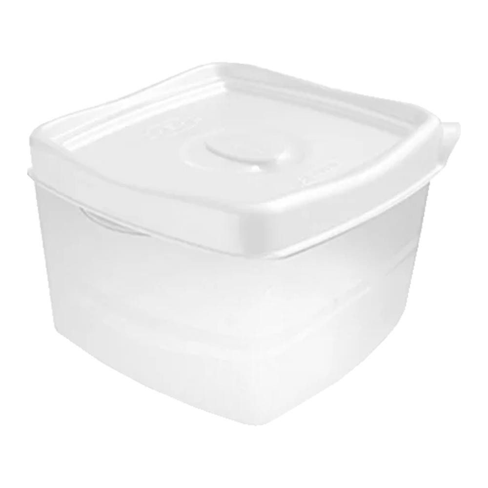 Pote Quadrado de Plástico Plasvale 600ml, Sortido - 562 em Oferta na Shopee