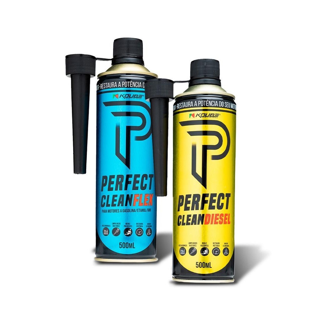 Kit Perfect Clean Flex/Gasolina + Perfect Clean Diesel