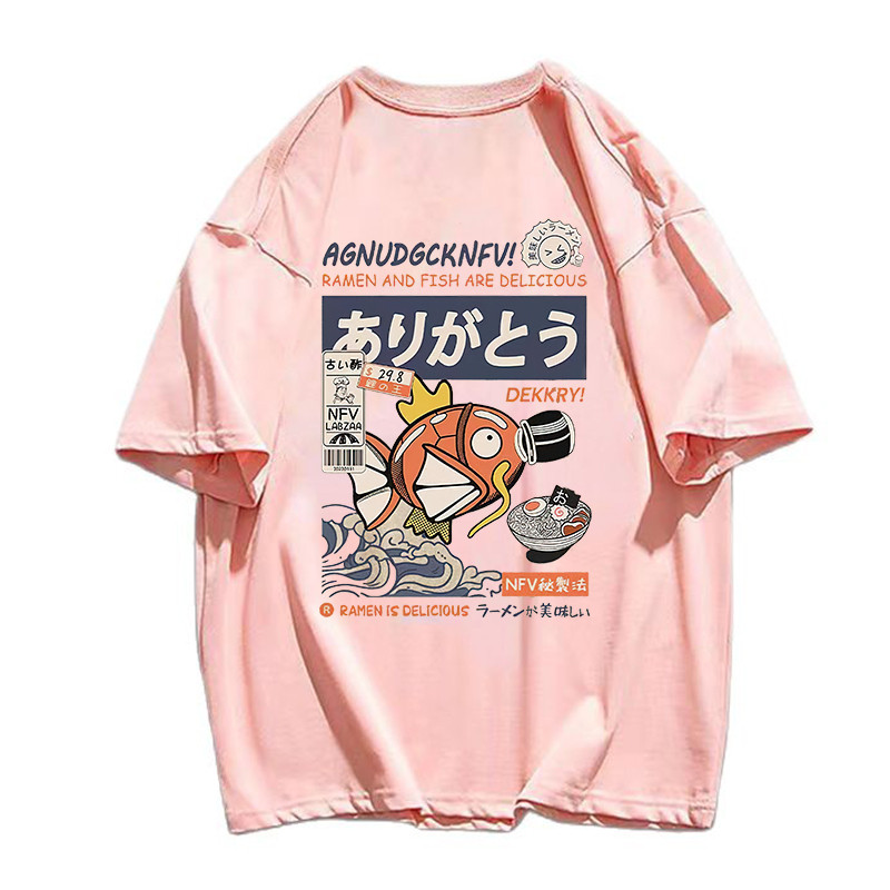 Camiseta Camisa Magikarp Pokemon Anime  Unissex Envio em 24 horas em Oferta na Shopee