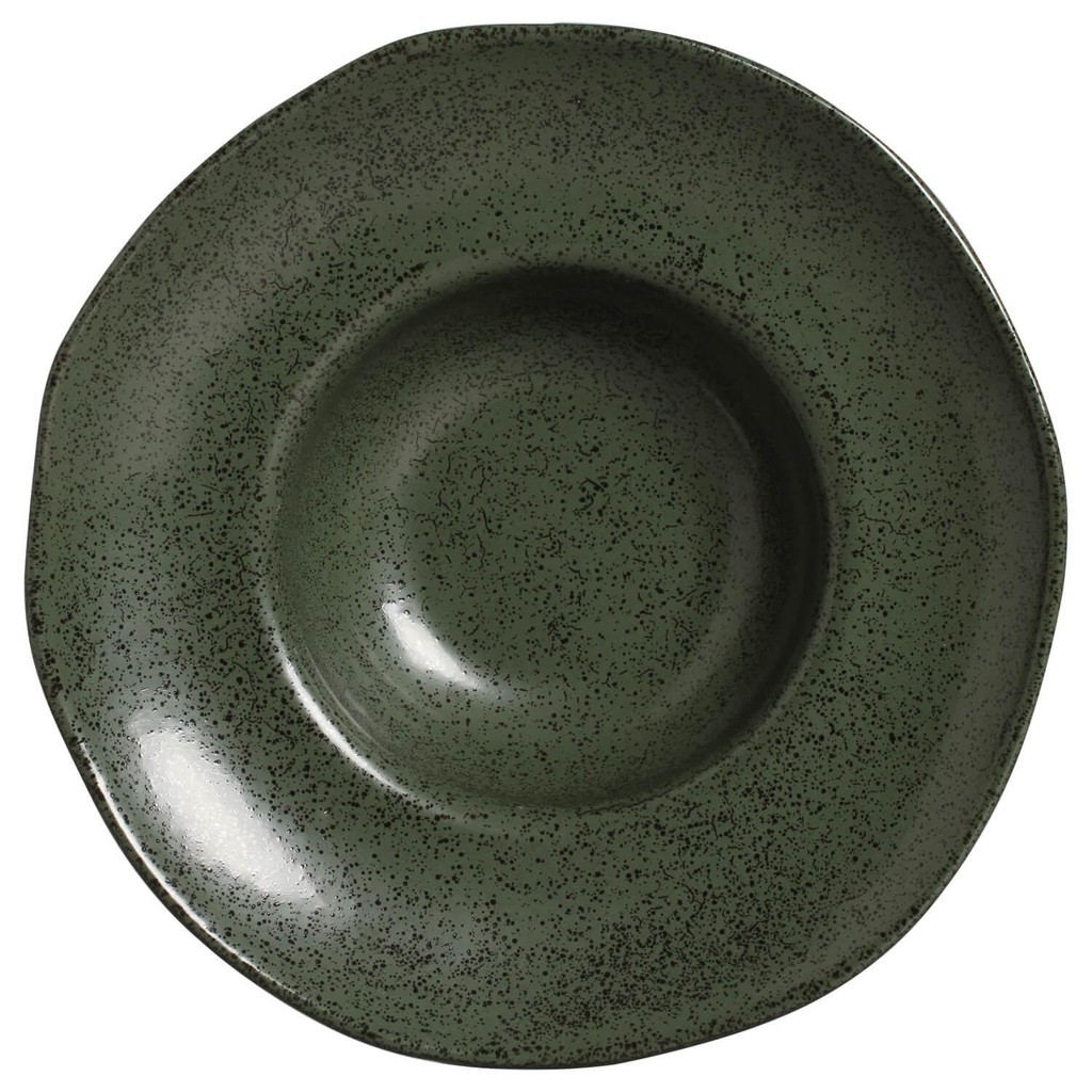Conjunto com 4 Pratos de Massa Orgânico Greenery Ø28x6,5cm 450ml - Home & Living