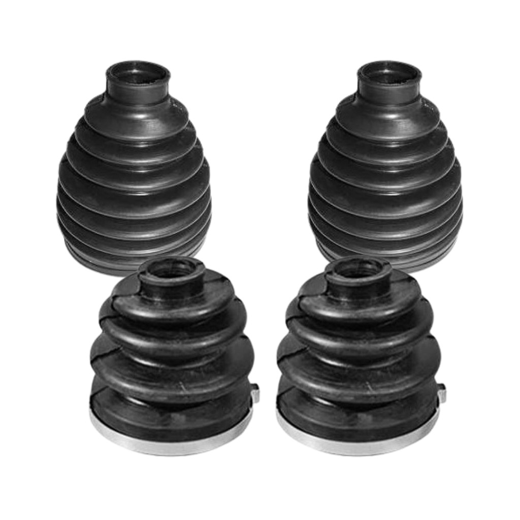 Kit 4 Coifa Homocinética Roda e Câmbio p/ L200 e Pajero (GLS / Sport / Outdoor / Triton / Dakar / Full)
