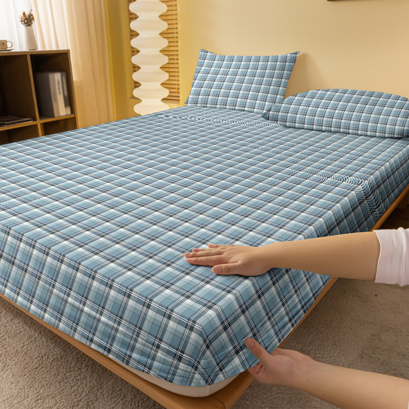 Jogo Lençol Solteiro 2 Pçs Elegante Casal e Queen Kit 3 Peças Com Elástico e Fronhas Estampadas Novidade