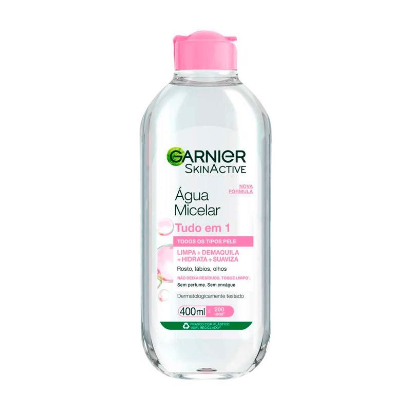 Água Micelar Garnier Skinactive Tudo em 1 400ml - Beauty