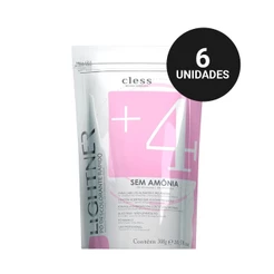 Kit Profissional Pó Descolorante Lightner Sem Amônia (6x300g)