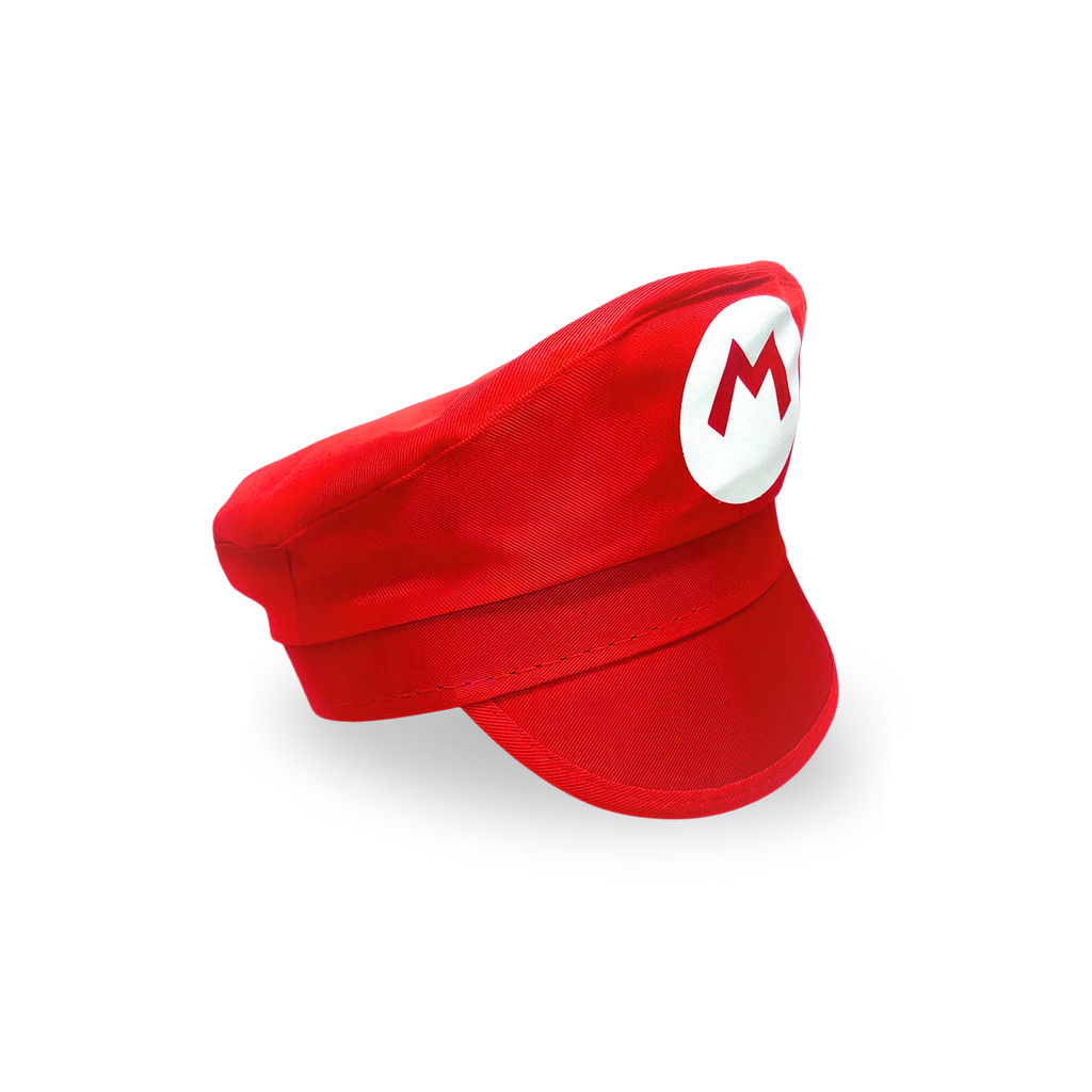 Boina Chapéu Touca Gorro Do Super Mário Cosplay Fantasia