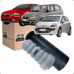 Kit Amortecedor Traseiro Punto 2008 2009 2010 A 2016 Idea Grand Siena 2006 2007 2008 A 2013
