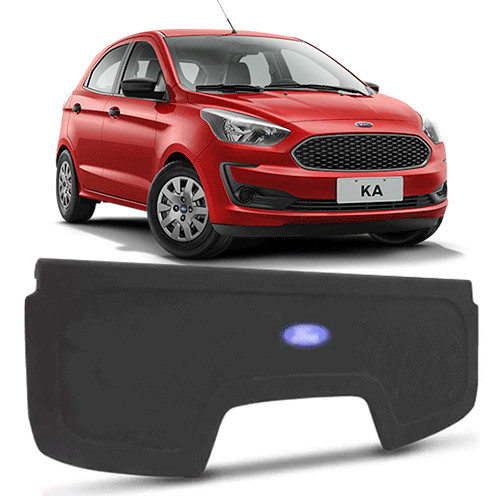 Tampão Porta Malas Ford Ka 2014 a 2021 R-Acoustic Bagagito Carpete Grafite em Oferta na Shopee