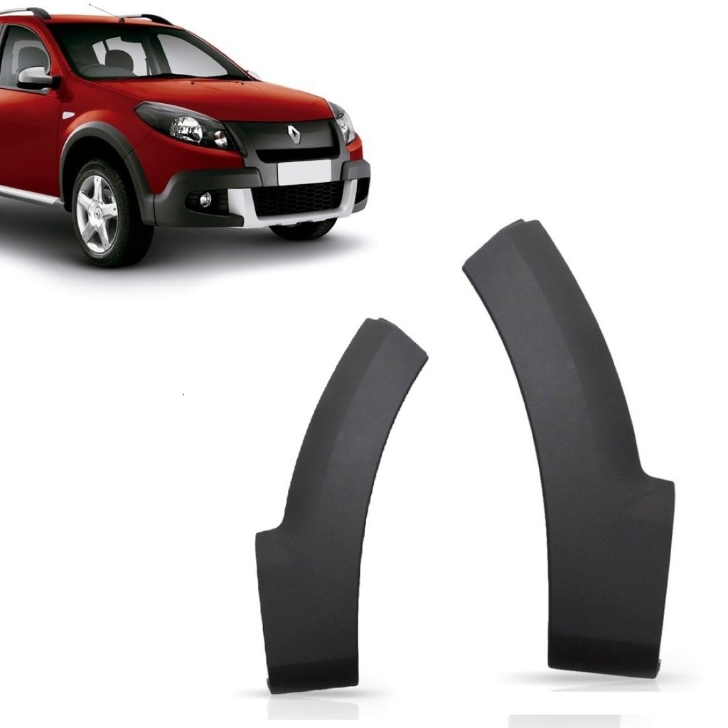 Alargador Moldura Parachoque Sandero Stepway 2012 2013 em Oferta na Shopee