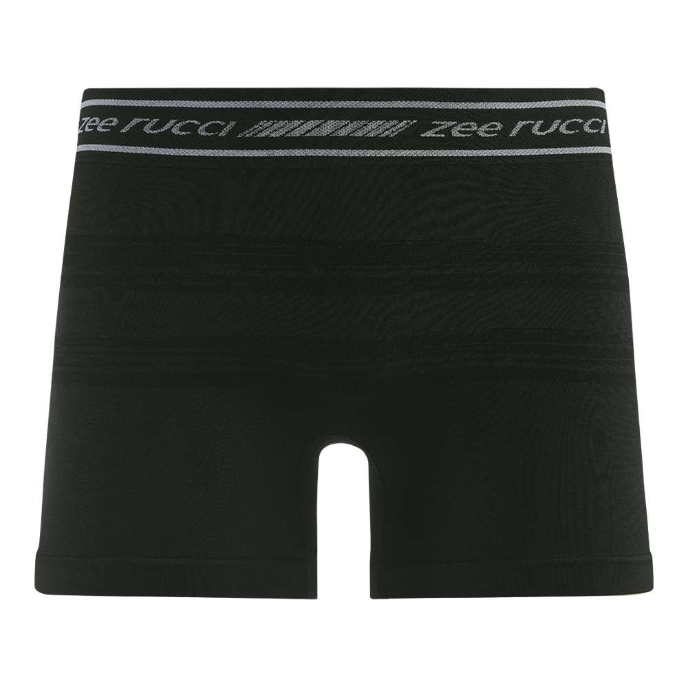 Imagem Cueca Boxer Jacquard Listra sem Costura Preto