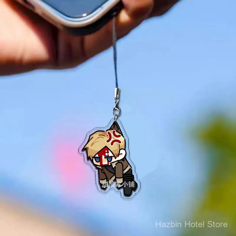 Chaveiros Resident Evil, chaveiro de telefone, pingente, acessórios para bolsa, presente de aniversário para meninas