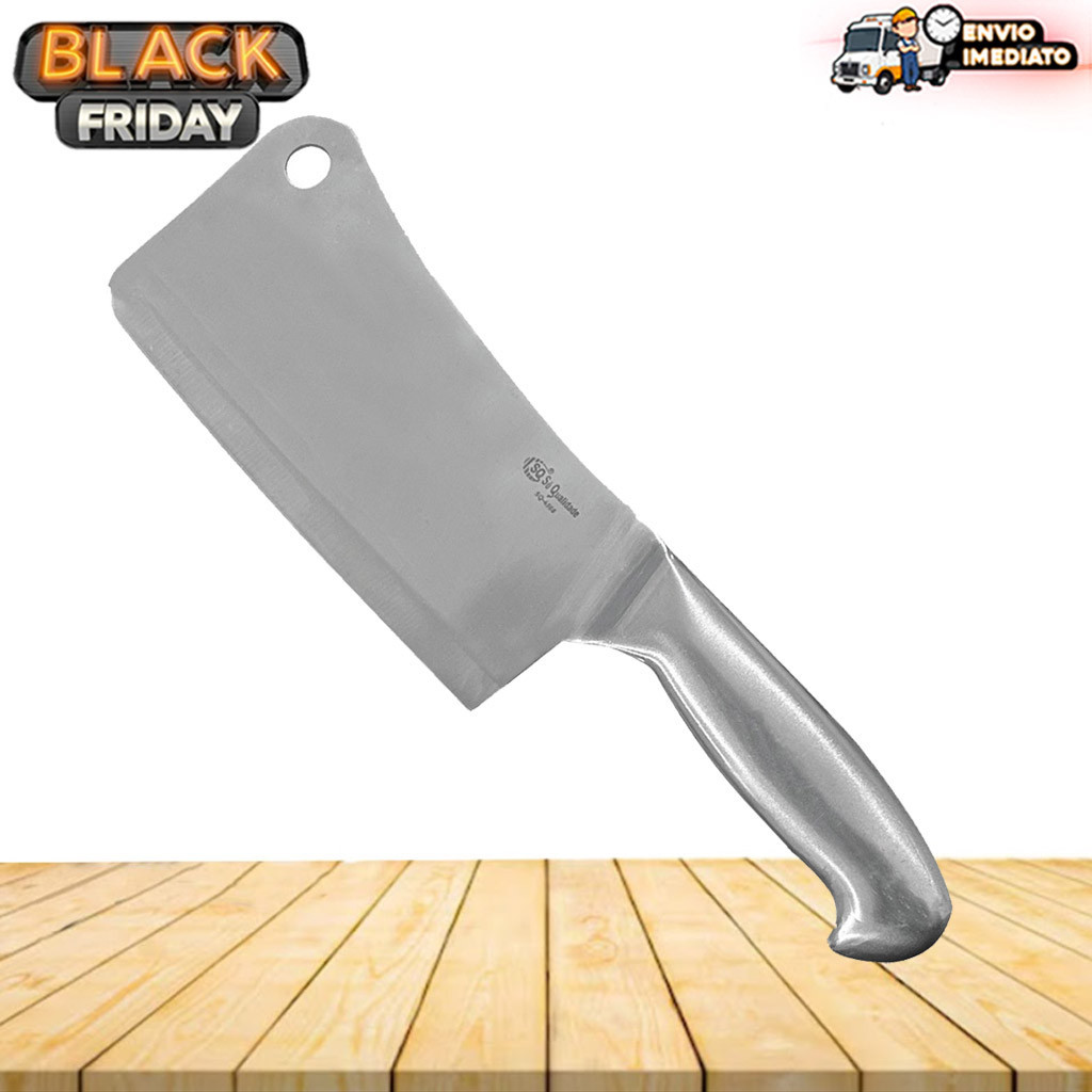 Faca Cutelo Linha Texas Aço Inox 6 Polegadas Profissional 28cm