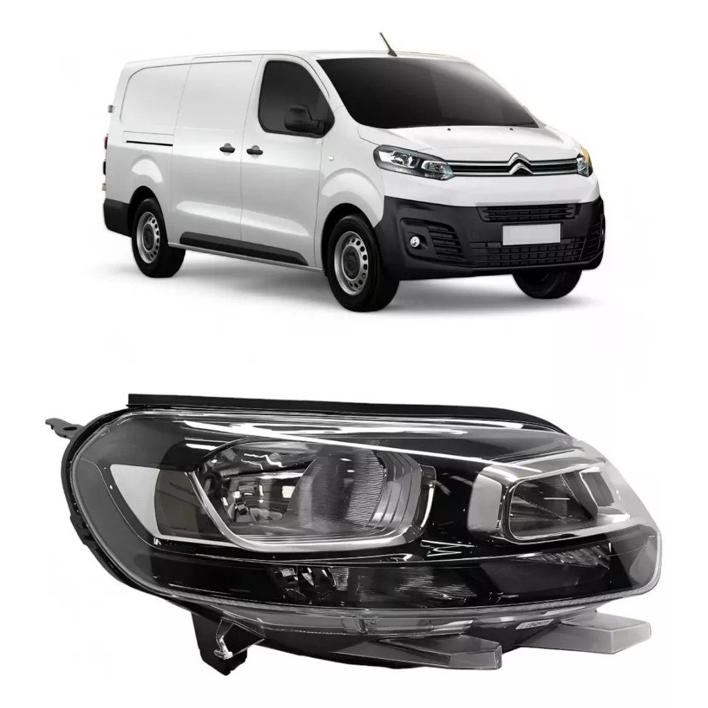 Farol Citroen Jumpy 2018 A 2025 / Fiat Scudo 2023 A 2025 Elétrico Direito