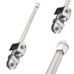 Antena Corta Pipa Moto Retrátil Retrovisor Inox 9/12pta Hrc6