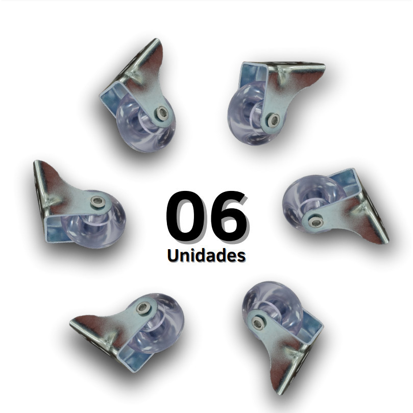 6 UN Rodinha Roda Rodízio Cama, Sofá Silicone 38mm em Oferta na Shopee