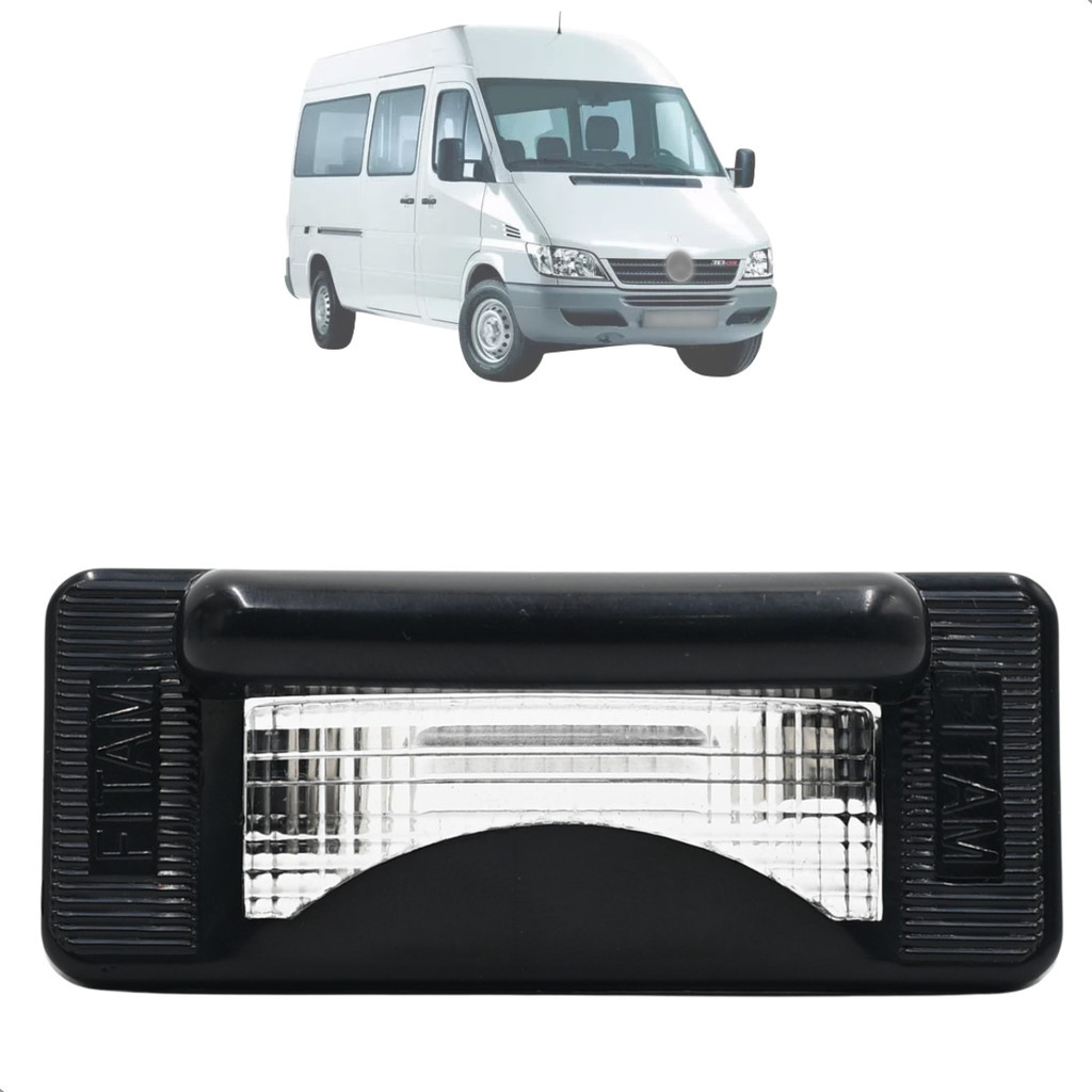 Lanterna De Placa Mb Sprinter 1996 Até 2009 2010 2011 2012
