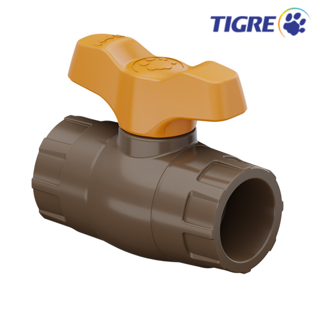 Registro Esfera Tigre Soldavel Compacto 20mm PVC Água Válvula Tubulação Original em Oferta na Shopee