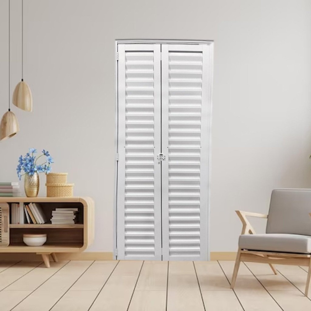 Porta Camarão Palheta de Alumínio 210 X 80cm Linha 25 Lado Esquerda Esquerda - Home & Living