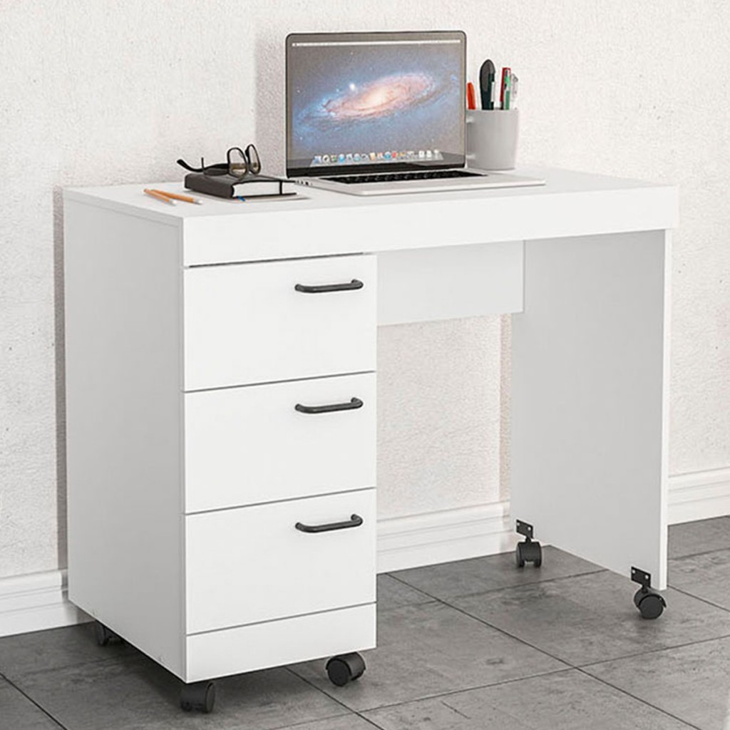 Mesa Para Computador 3 Gavetas Osaka