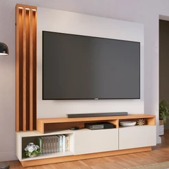Estante para TV Até 75 Polegadas Humaitá 2 Portas