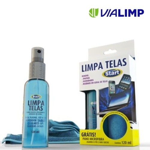 Kit Limpa Telas 120ml Start
