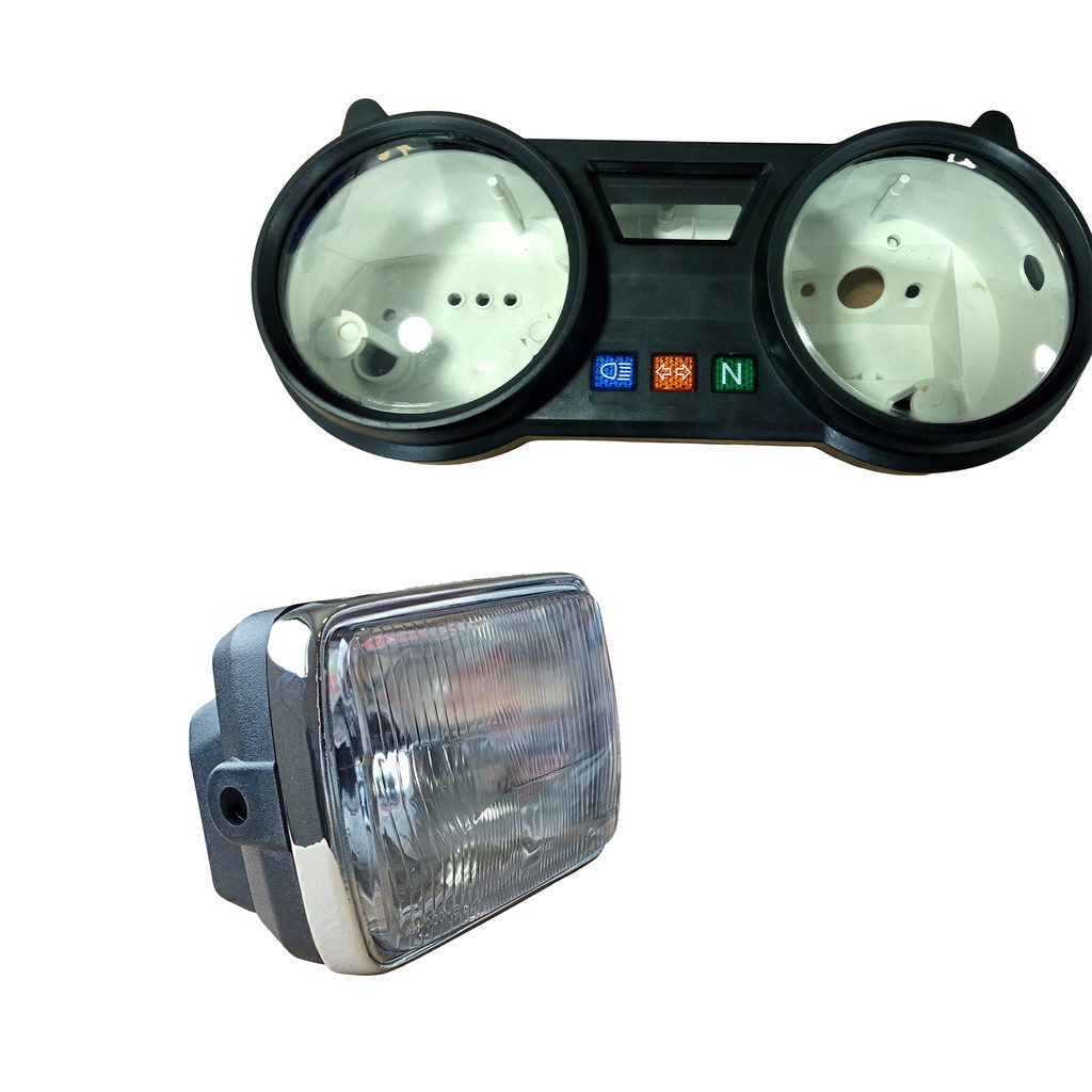 Trio Carcaças 3 Peças Painel Farol Aro Cromado Honda Cbx 150 Aero 1988 1989 1990 1991 1992 1993
