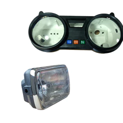 Trio Carcaças 3 Peças Painel Farol Aro Cromado Honda Cbx 150 Aero 1988 1989 1990 1991 1992 1993