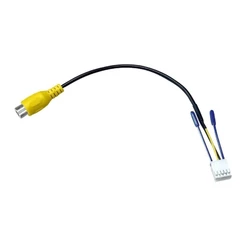 Li * Adaptador Câmera Visão Traseira , Ré Carro , Raior 10 Pinos Para Moni