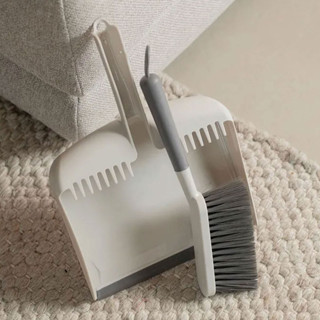 Kit Limpeza Profissional Mini Vassoura + Pá Reforçada Casa em Oferta na Shopee