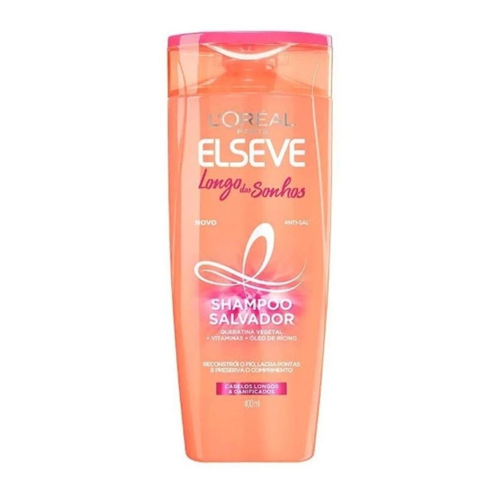Shampoo Elseve Longo dos Sonhos Salvador 400ml - Beauty