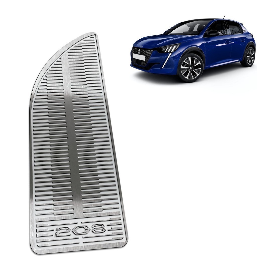 Descanso de Pé Peugeot 208 21/.. - Aço Inox em Oferta na Shopee