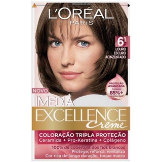 Tintura Imedia Excellence 61 Louro Escuro Acinzentado em Oferta na Shopee
