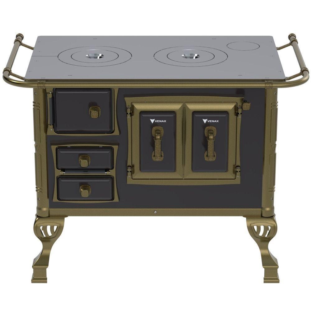 Fogão a Lenha Venax N1 Direto 33004 Colonial Sem Tampa em Oferta na Shopee