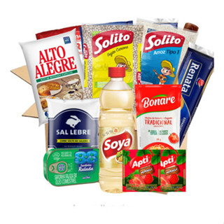 Cesta Básica Simples Completa 10 Itens Doação Envio Imediato em Oferta na Shopee