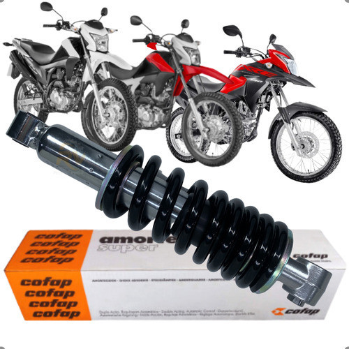 Amortecedor Cofap Bros150 Bros160 Xre190 2004 2005 2006 2007 2008 2009 2010 2011 2012 2013 2014 2015 em Oferta na Shopee