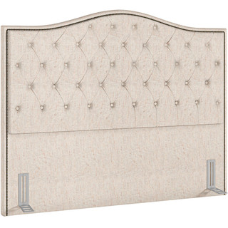 Cabeceira Cama Box Casal Queen 160 cm P05 Grécia Linho Bege Claro - Lyam Decor em Oferta na Shopee